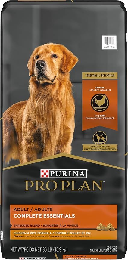 Pro Plan Adult Shredded Blend Dry Dog Food, Chick &amp; Rice 15.9kg