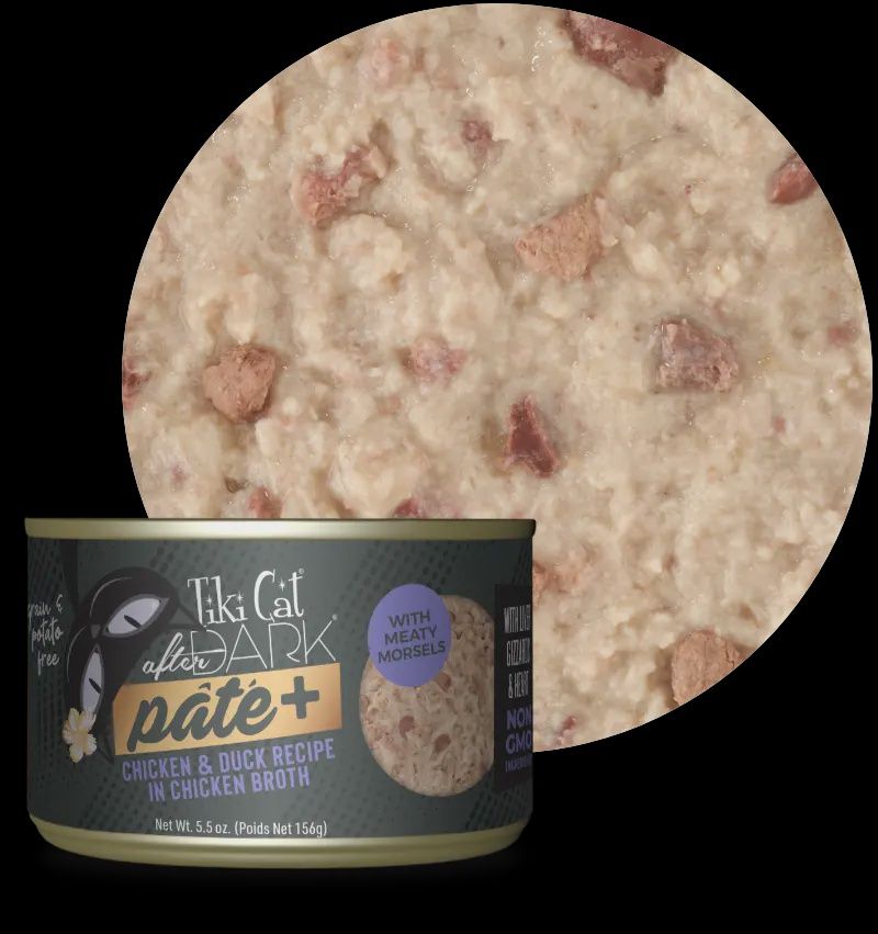 Tiki Cat® After Dark™ Chicken &amp; Duck Wet Cat Food 1 x 2.8 oz