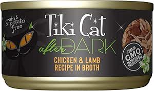 Tiki Cat® After Dark™ Chicken &amp; Lamb Wet Cat Food 1 x 5.5 oz