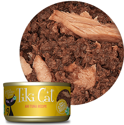 Tiki Cat® Ahi Tuna Recipe Wet Cat Food 1 x 2.8 oz