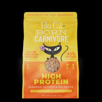 Tiki Cat® Born Carnivore™ Deboned Chicken &amp; Egg Recipe Dry Cat Food 2.8 lb