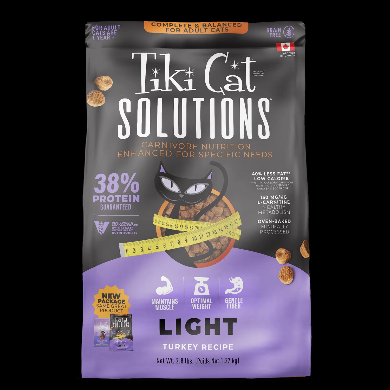Tiki Cat® Born Carnivore™ Light Dry Cat Food 2.8 lb