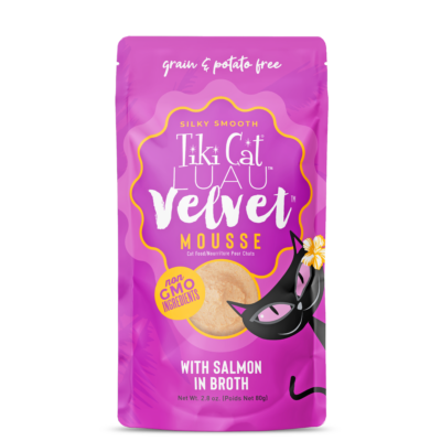 Tiki Cat® Velvet Mousse™ Wild Salmon Wet Cat Food 12 x 2.8 oz