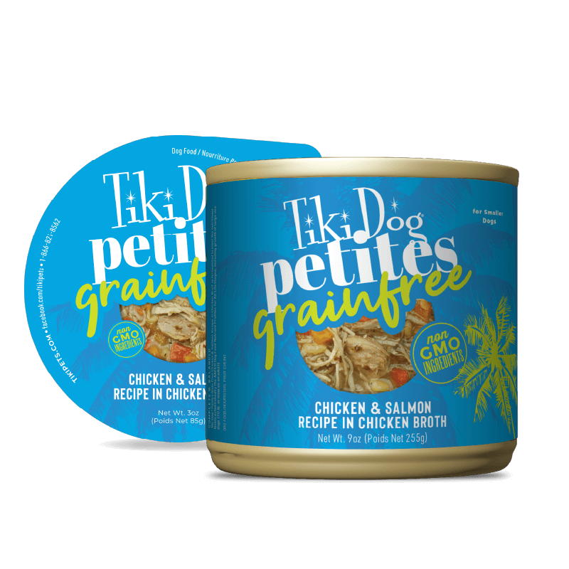 Tiki Dog™ Aloha Petites™ Chicken &amp; Salmon Lomi Lomi Wet Dog Food 1 x 9 oz
