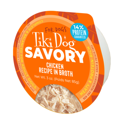 Tiki Dog™ MTY Chicken Recipe in Broth Wet Dog Food 1 x 3 oz