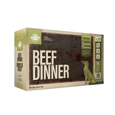 Beef Dinner Carton / Dîner de Boeuf Boîte - 4 x 1 lb