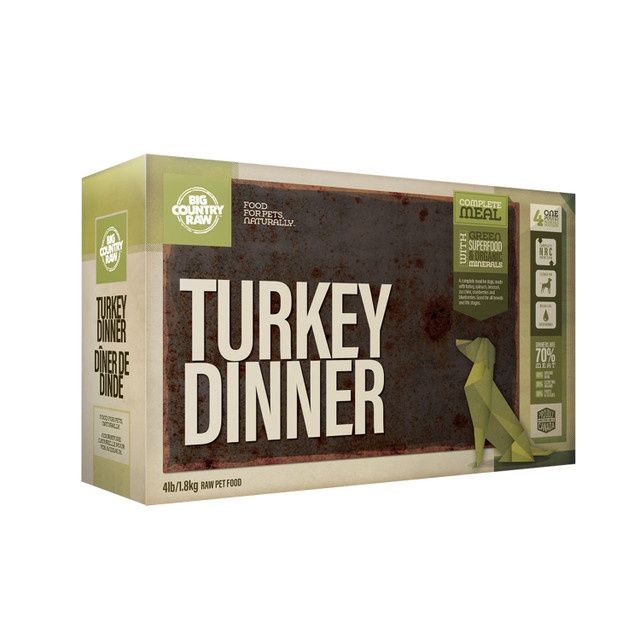 Turkey Dinner Carton / Dîner de Dinde Boîte - 4 x 1 lb