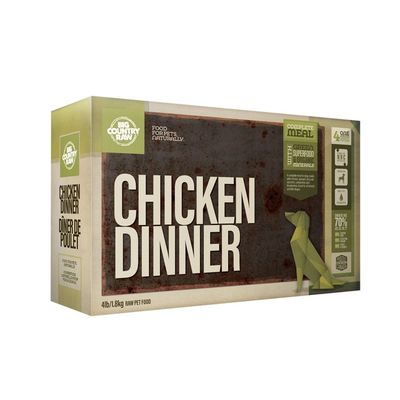 Chicken Dinner Carton / Dîner de Poulet Boîte - 4 x 1 lb