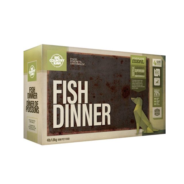 Fish Dinner Carton  / Dîner de Poisson Boîte - 4 x 1 lb