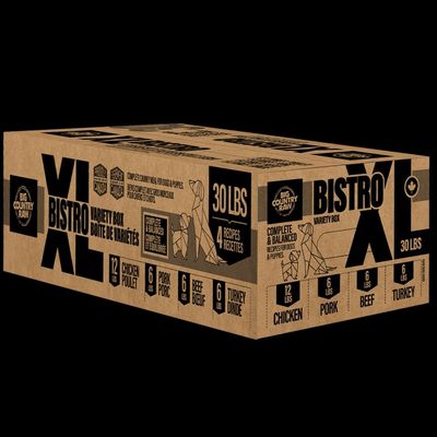 XL Bistro - 12 x Chicken / Poulet, 6 x Beef / Boeuf, 6 x Pork / Porc, 6 x Turkey / Dinde