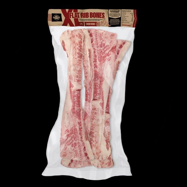 XL Flat Rib Bone - 4 pieces / XL Côtes de Boeuf - 4 morceaux