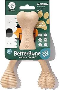 BetterBone Medium Density Natural Beef Dog Chew for Light to Strong Chewers Small