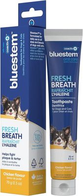 bluestem™ Oral Care Dentifrice avec coactiv+ à la saveur de poulet, pour chiens et chats 70gm