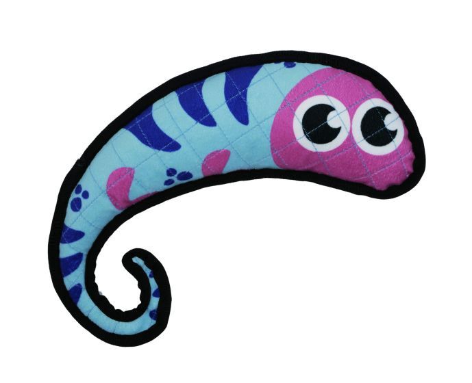 Bud&#39;Z Plush Dog Toy - Colourful Iguana Dog 11in 1pc