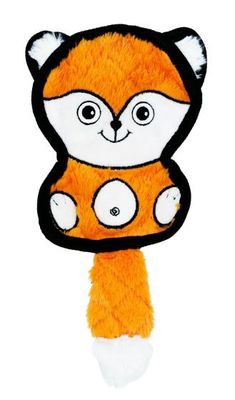 Bud'Z Crinkle Dog Toy - Baby Fox 10"