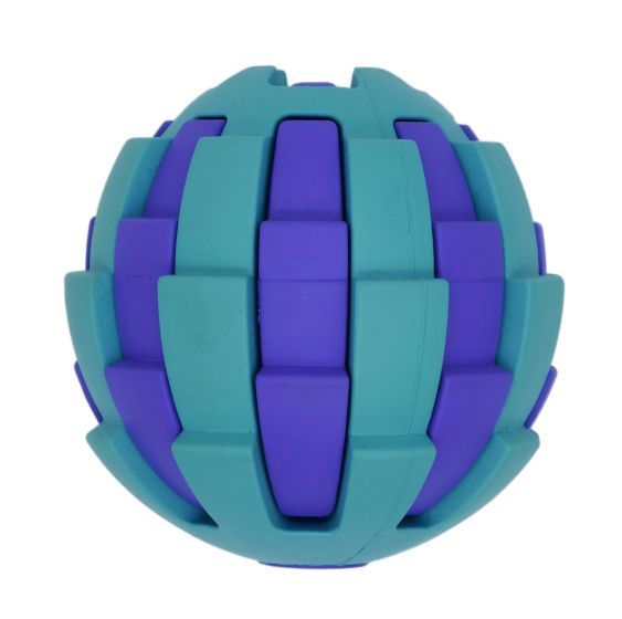 Bud&#39;Z Rubber Astro With Treat Hole Blue Dog 2.5in 1pc