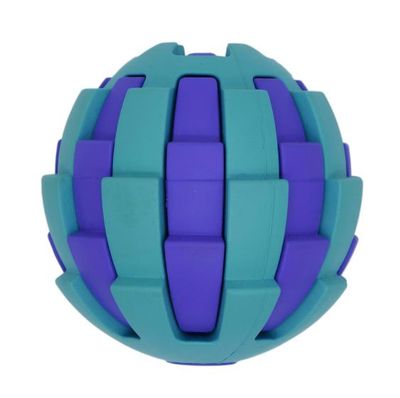 Bud'Z Rubber Astro With Treat Hole Blue Dog 2.5in 1pc