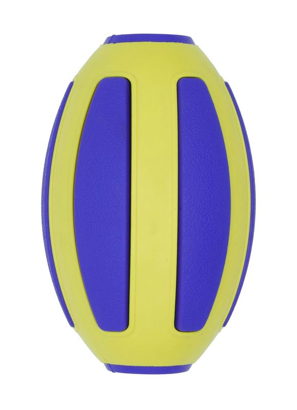 Bud&#39;Z Rubber Astro Football Blue Dog 4in 1pc