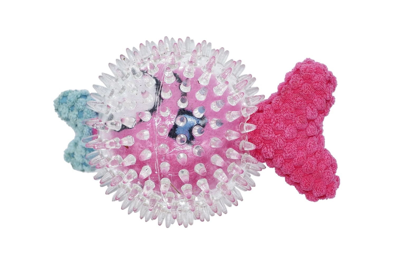 Bud&#39;Z Toy In A Toy For Dog - Purple Fish