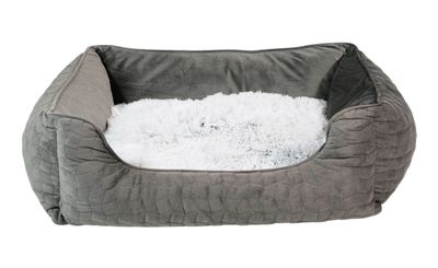 Bud'z Cuddler Bed Cosmos Small Grey Dog Cat 50x40x18cm 1pc