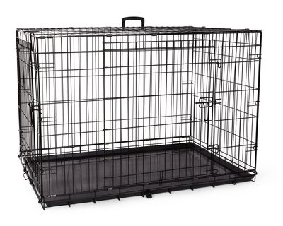 Bud'Z Deluxe Crate Foldable Double Doors Dog 24in 1pc