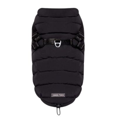 Canada Pooch® The Harness Puffer Black Size 18