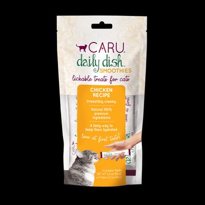 Caru Daily Dish Smoothies Chicken Recipe for Cats