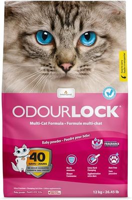 Intersand Odourlock Multi Cat Formula Baby Powder 12KG