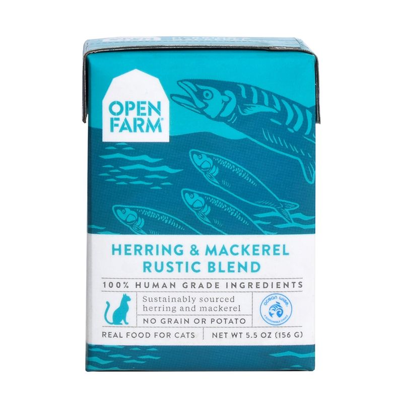 Open Farm Herring &amp; Mackerel Rustic Blend Wet Cat Food 5.5OZ