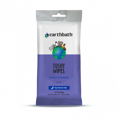 EARTHBATH Tushy Wipes, Rosemary and Chamomile 30ct