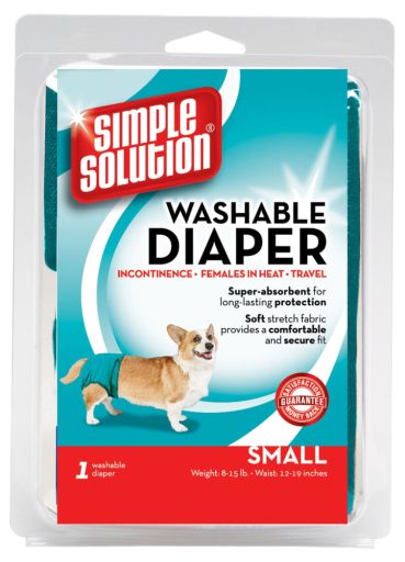 Simple Solution Washable Female Dog Diaper  Small  1 Pack