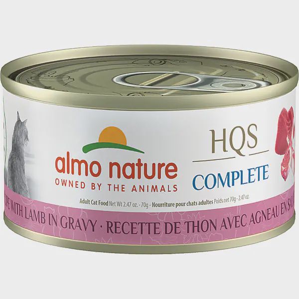 ALMO NATURE Complete Tuna with Lamb in Gravy Canned Cat Food, 2.5 oz (70 g)