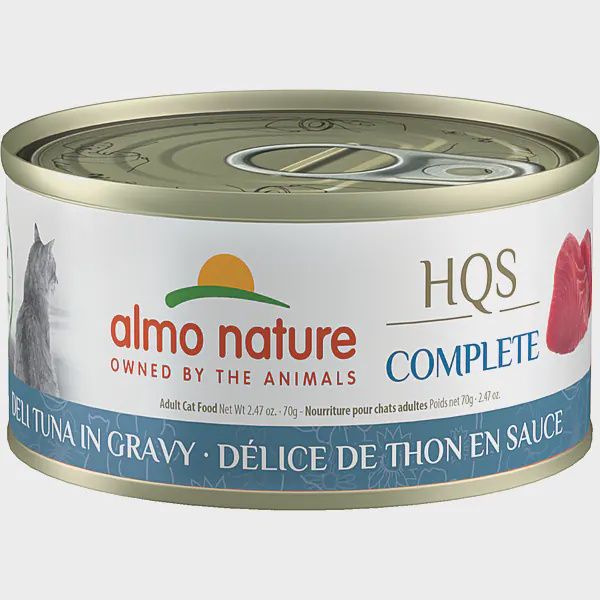 ALMO NATURE Complete Deli Tuna in Gravy Canned Cat Food, 2.5 oz (70 g)