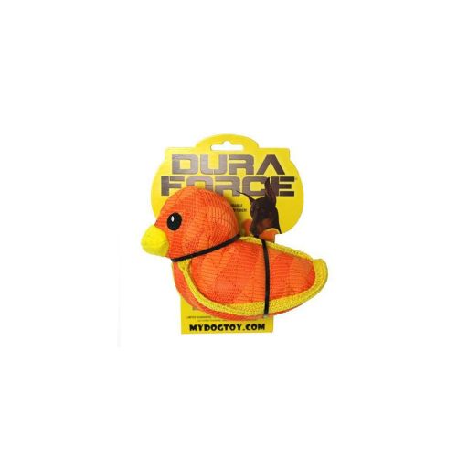 DuraForce Duck Dog Toy - Orange