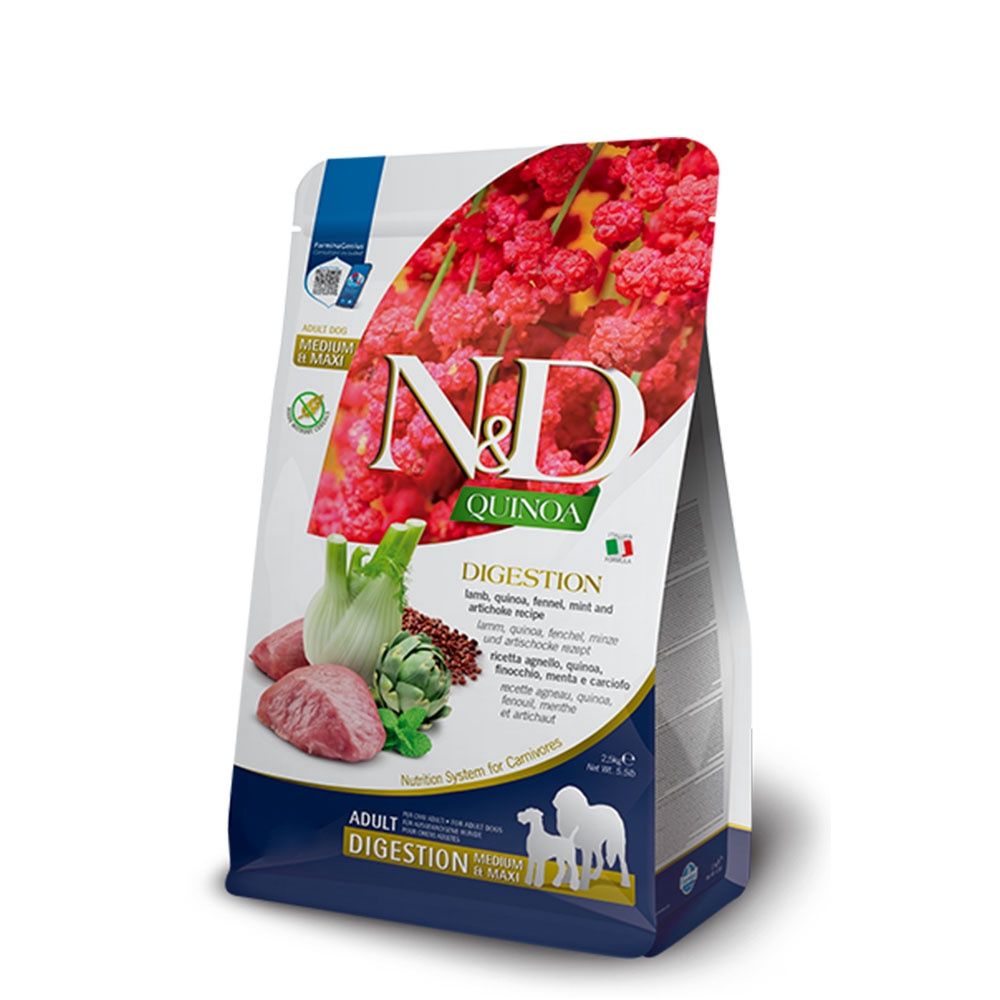 Farmina Quinoa Lamb Digestion Med/Maxi Dog 7kg