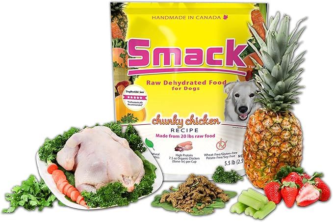 Smack Raw Dehydrated Chunky Chicken Dog Food (8.8oz)