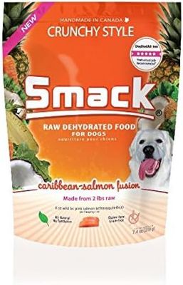 Smack Raw Dehydrated Caribbean Salmon Fusion Dog Food (7.4oz)