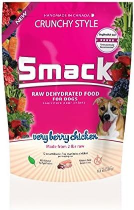 Smack Raw Dehydrated Very Berry Chicken Dog Food (8.8oz)