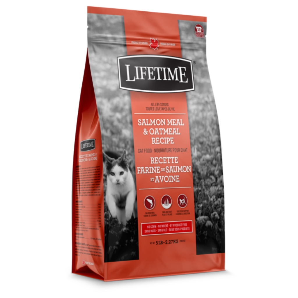 Lifetime All Life Stages Salmon and Oatmeal for Cats 2.27 kg (5 lbs)