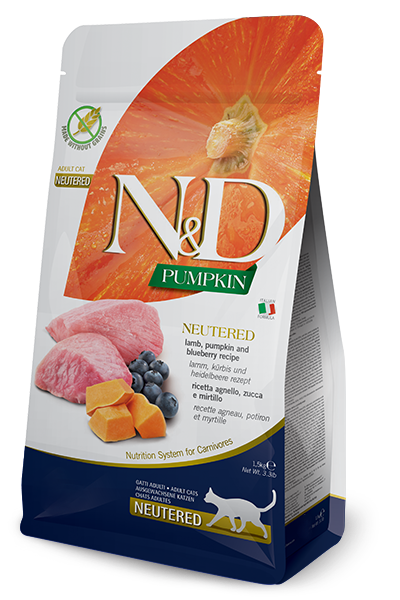 Farmina Neutered Adult Adult Blueberry Lamb Pumpkin 1,5 Kg