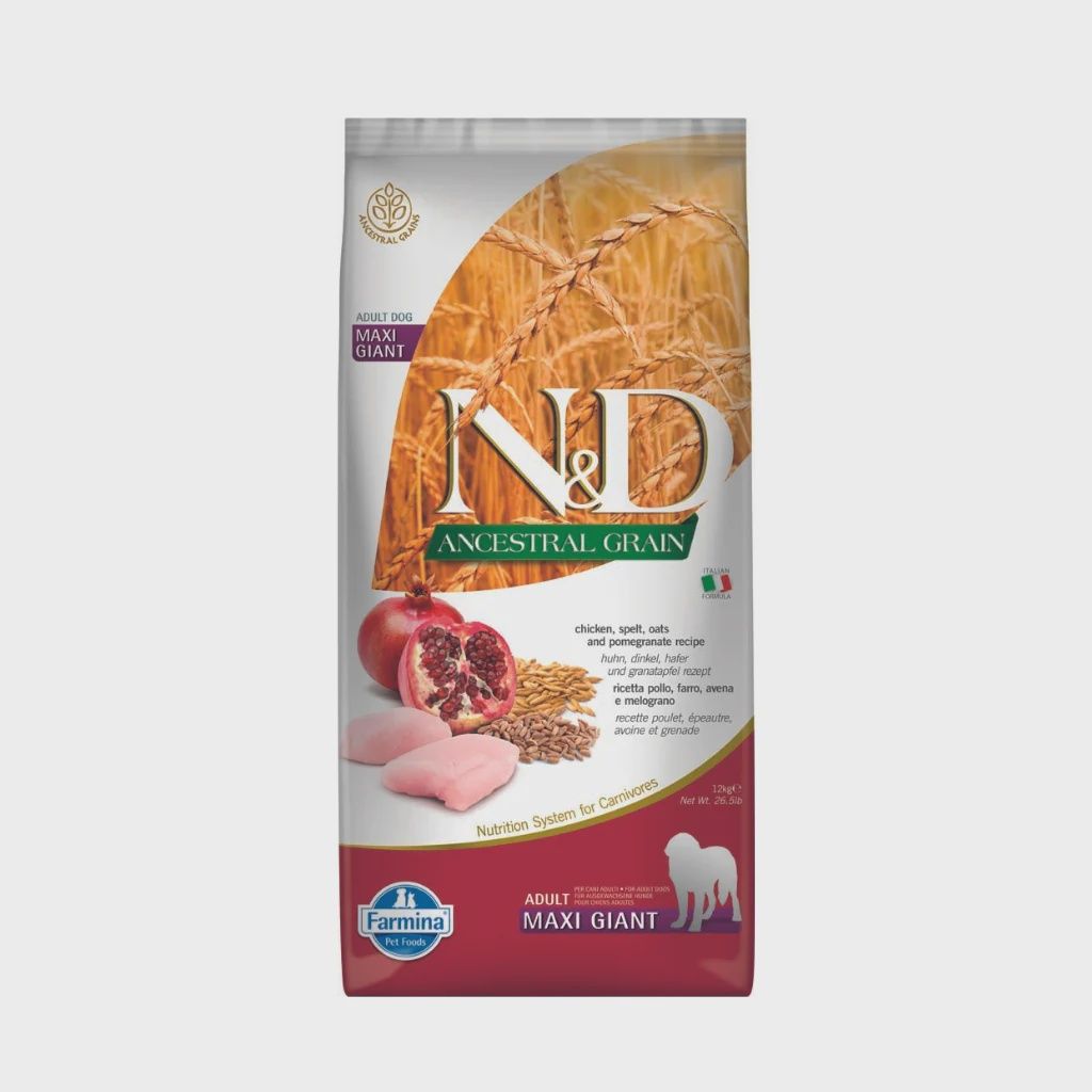 Farmina Ancestral Chicken &amp; Pomegranate Adult Maxi Giant Dog 12kg