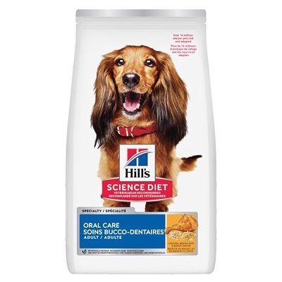 Hill&#39;s Science Diet Adult Oral Care Chicken Rice &amp; Barley 4LB