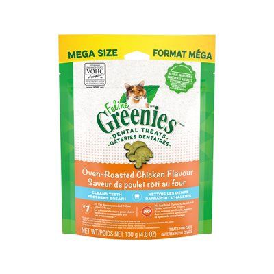 Greenies Feline Chicken Complete Dental Treat 4.6oz