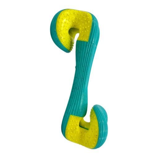 035585523033 Rerun Whoosh Bone Dog Toy, Assorted Color - Medium &amp; Large