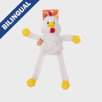 Growl™ Pulldozers Chuck the Chicken Dog Toy