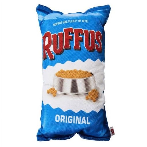 Spot 14 in. Fun Food Ruffus Chips Plush Dog Toy