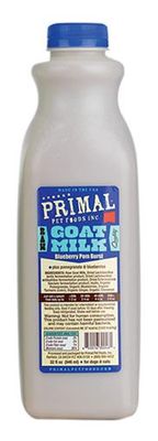 Primal Frozen Goat Milk Blueberry Pom Burst Cat-Dog 32oz