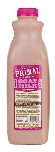 Primal Frozen Goat Milk Cranberry Blast Cat-Dog 32oz