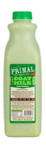 Primal Frozen Goat Milk Green Goodness Cat-Dog 32oz