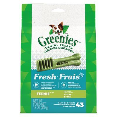 Greenies Canine Fresh Mint Treat-Pak Teenie 12oz